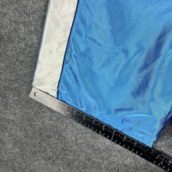 Nike Athletic Shorts Men 32 Blue White Dri-Fit Active Running Workout Reversable - Picture 2 of 9